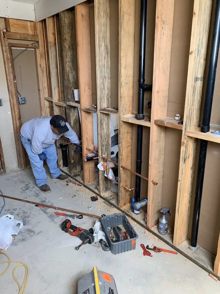 Commercial rough-in plumbing for Gas Line Repair in Sandy Ridge Terrace